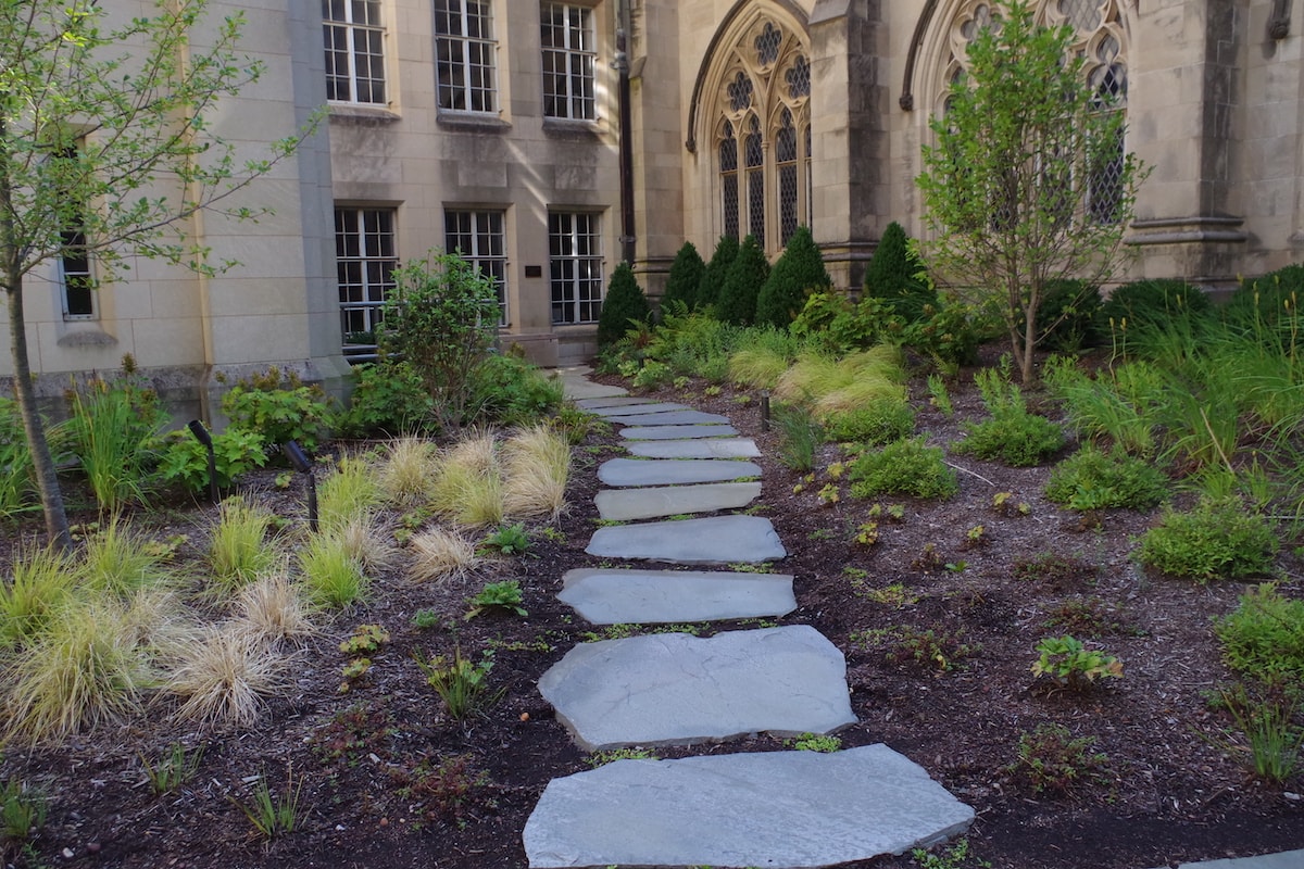 Cathedral Garth Garden and Fountain All Hallows Guild