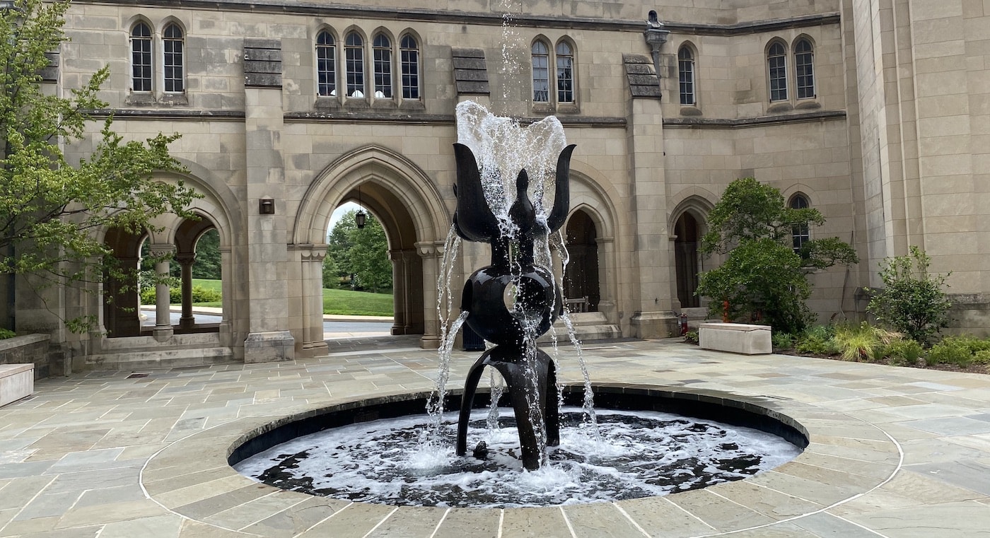 Cathedral Garth Garden and Fountain All Hallows Guild